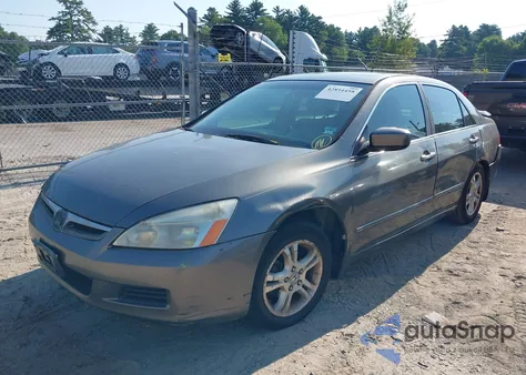 2007 Honda Accord 2.4 Ex from USA, damaged, VIN 1HGCM56797A050663